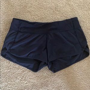 Lululemon Speed Up Shorts 2.5” Navy Blue